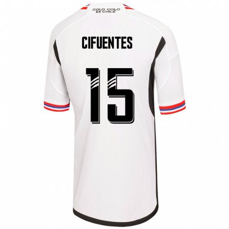 Kandiny Herren Anaís Cifuentes #15 Weiß Heimtrikot Trikot 2023/24 T-Shirt
