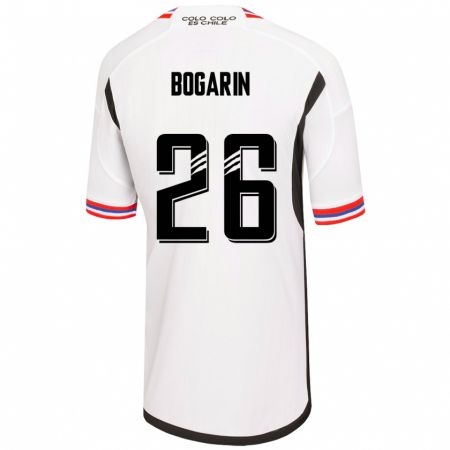 Kandiny Herren Dahiana Bogarín #26 Weiß Heimtrikot Trikot 2023/24 T-Shirt