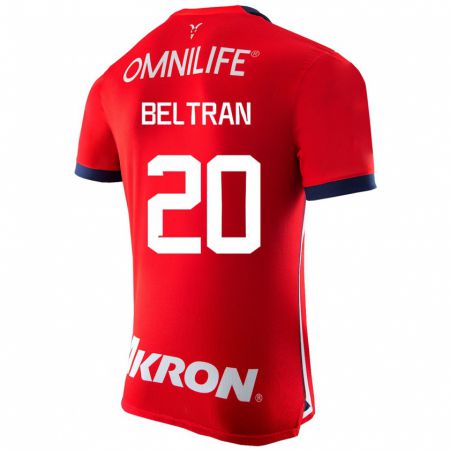Kandiny Herren Fernando Beltrán #20 Rot Heimtrikot Trikot 2023/24 T-Shirt