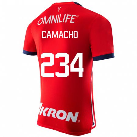 Kandiny Herren Xandor Camacho #234 Rot Heimtrikot Trikot 2023/24 T-Shirt