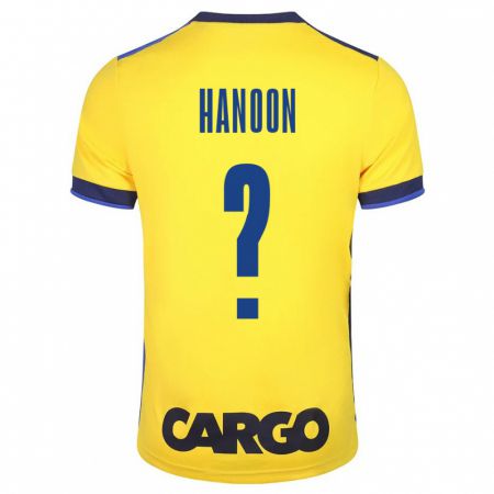 Kandiny Herren Agam Hanoon #0 Gelb Heimtrikot Trikot 2023/24 T-Shirt