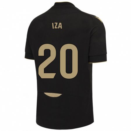 Kandiny Herren Iza Carcelén #20 Schwarz Auswärtstrikot Trikot 2023/24 T-Shirt