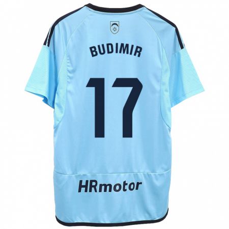 Kandiny Herren Ante Budimir #17 Blau Auswärtstrikot Trikot 2023/24 T-Shirt