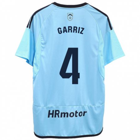 Kandiny Herren Ibaider Garriz #4 Blau Auswärtstrikot Trikot 2023/24 T-Shirt