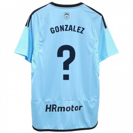 Kandiny Herren Iker González #0 Blau Auswärtstrikot Trikot 2023/24 T-Shirt