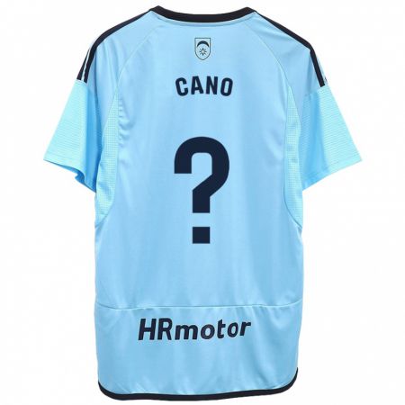 Kandiny Herren Javi Caño #0 Blau Auswärtstrikot Trikot 2023/24 T-Shirt