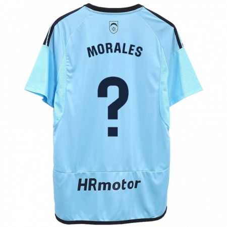 Kandiny Herren Anai Morales #0 Blau Auswärtstrikot Trikot 2023/24 T-Shirt