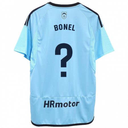 Kandiny Herren Aimar Bonel #0 Blau Auswärtstrikot Trikot 2023/24 T-Shirt