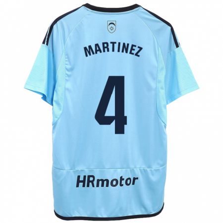 Kandiny Herren Vera Martínez Viota #4 Blau Auswärtstrikot Trikot 2023/24 T-Shirt