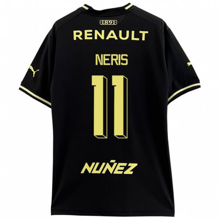 Kandiny Herren José Neris #11 Schwarz Auswärtstrikot Trikot 2023/24 T-Shirt