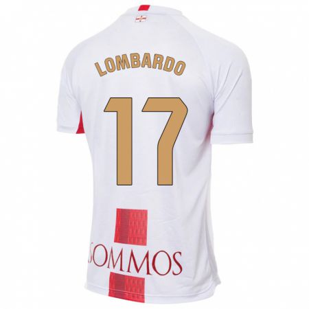 Kandiny Herren Enzo Lombardo #17 Weiß Auswärtstrikot Trikot 2023/24 T-Shirt