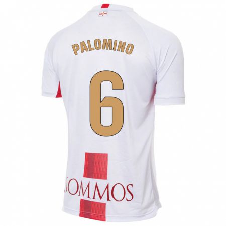 Kandiny Herren Yolanda Palomino #6 Weiß Auswärtstrikot Trikot 2023/24 T-Shirt