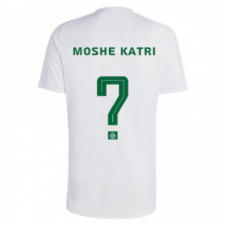 Kandiny Herren Roy Moshe Katri #0 Grün Blau Auswärtstrikot Trikot 2023/24 T-Shirt