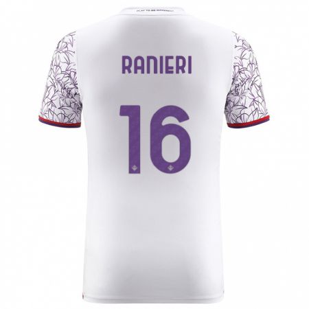 Kandiny Herren Luca Ranieri #16 Weiß Auswärtstrikot Trikot 2023/24 T-Shirt