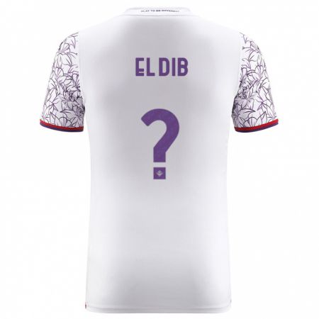 Kandiny Herren Karim El Dib #0 Weiß Auswärtstrikot Trikot 2023/24 T-Shirt