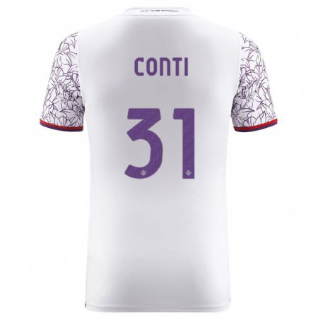 Kandiny Herren Gabriele Conti #31 Weiß Auswärtstrikot Trikot 2023/24 T-Shirt