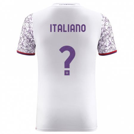 Kandiny Herren Riccardo Italiano #0 Weiß Auswärtstrikot Trikot 2023/24 T-Shirt