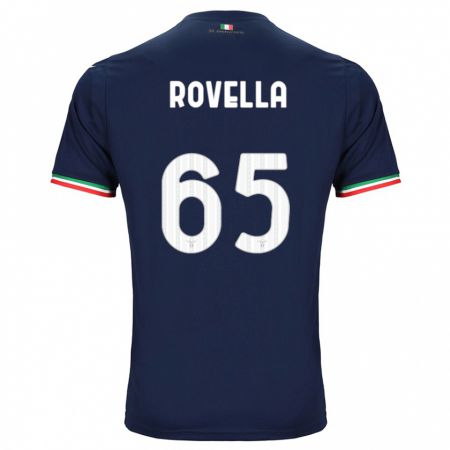 Kandiny Herren Nicolò Rovella #65 Marine Auswärtstrikot Trikot 2023/24 T-Shirt