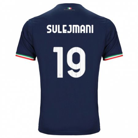 Kandiny Herren Flavio Sulejmani #19 Marine Auswärtstrikot Trikot 2023/24 T-Shirt