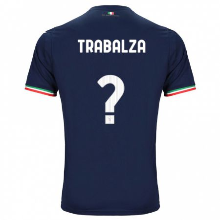 Kandiny Herren Alessandro Trabalza #0 Marine Auswärtstrikot Trikot 2023/24 T-Shirt