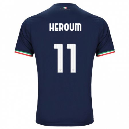 Kandiny Herren Nora Heroum #11 Marine Auswärtstrikot Trikot 2023/24 T-Shirt