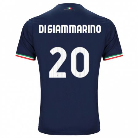 Kandiny Herren Virginia Di Giammarino #20 Marine Auswärtstrikot Trikot 2023/24 T-Shirt