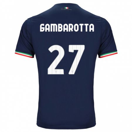 Kandiny Herren Margot Gambarotta #27 Marine Auswärtstrikot Trikot 2023/24 T-Shirt