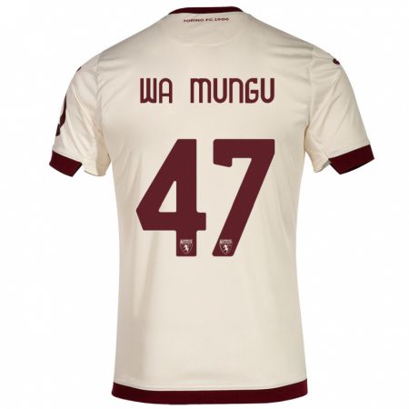 Kandiny Herren Vimoj Muntu Wa Mungu #47 Sekt Auswärtstrikot Trikot 2023/24 T-Shirt
