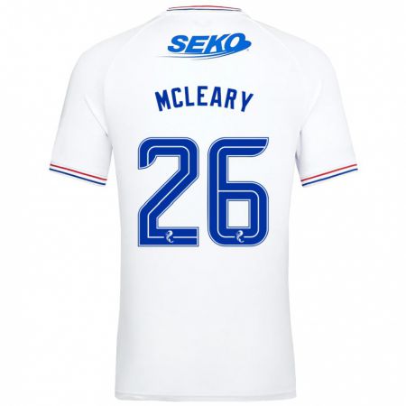 Kandiny Herren Jodi Mcleary #26 Weiß Auswärtstrikot Trikot 2023/24 T-Shirt