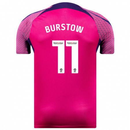 Kandiny Herren Mason Burstow #11 Lila Auswärtstrikot Trikot 2023/24 T-Shirt