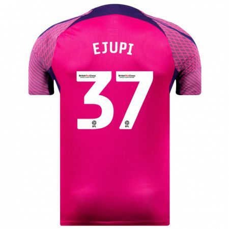 Kandiny Herren Elizabeta Ejupi #37 Lila Auswärtstrikot Trikot 2023/24 T-Shirt