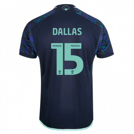 Kandiny Herren Stuart Dallas #15 Blau Auswärtstrikot Trikot 2023/24 T-Shirt