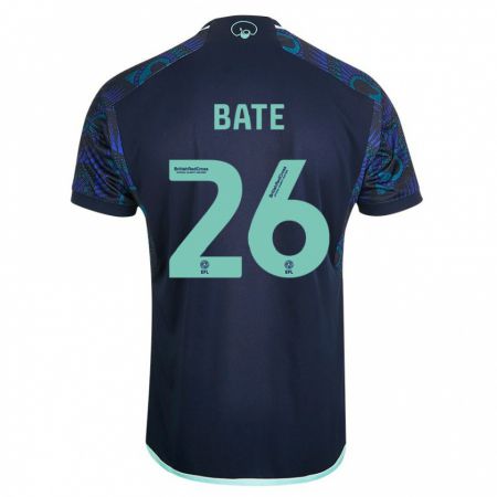 Kandiny Herren Lewis Bate #26 Blau Auswärtstrikot Trikot 2023/24 T-Shirt
