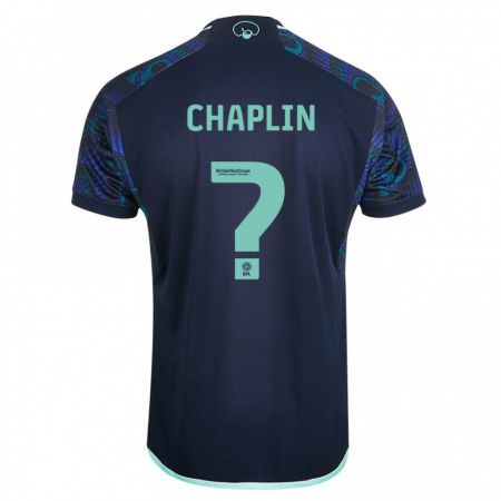 Kandiny Herren Rhys Chadwick-Chaplin #0 Blau Auswärtstrikot Trikot 2023/24 T-Shirt