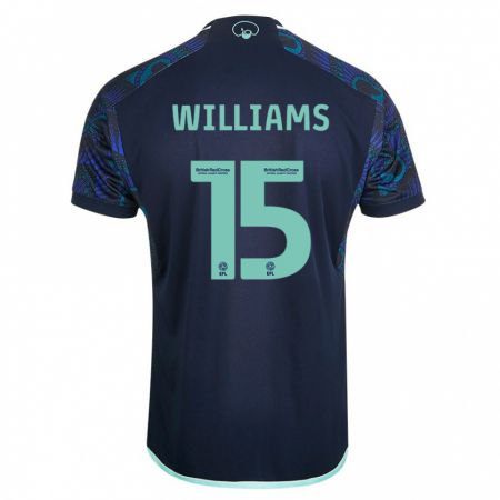 Kandiny Herren Paige Williams #15 Blau Auswärtstrikot Trikot 2023/24 T-Shirt