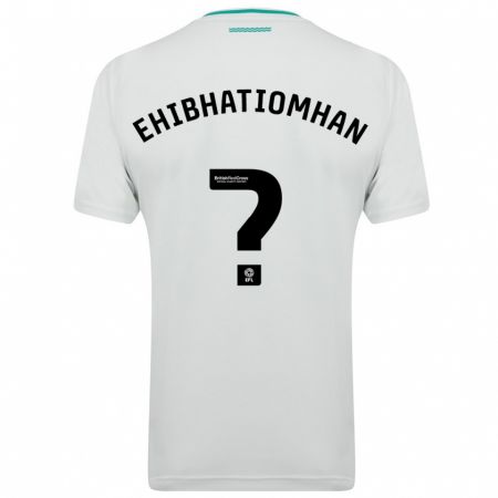 Kandiny Herren Princewill Ehibhatiomhan #0 Weiß Auswärtstrikot Trikot 2023/24 T-Shirt