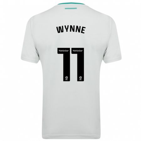 Kandiny Herren Megan Wynne #11 Weiß Auswärtstrikot Trikot 2023/24 T-Shirt