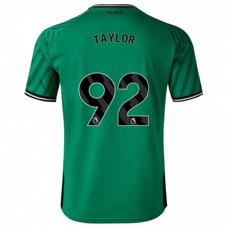 Kandiny Herren Matthew Taylor #92 Grün Auswärtstrikot Trikot 2023/24 T-Shirt