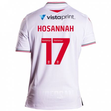 Kandiny Herren Bryce Hosannah #17 Weiß Auswärtstrikot Trikot 2023/24 T-Shirt
