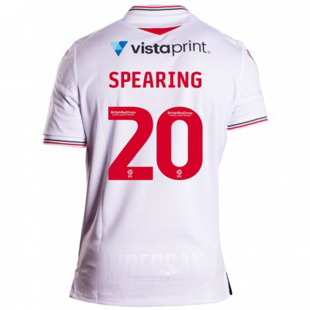 Kandiny Herren Natasha Spearing #20 Weiß Auswärtstrikot Trikot 2023/24 T-Shirt