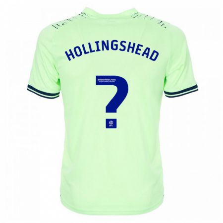 Kandiny Herren Ronnie Hollingshead #0 Marine Auswärtstrikot Trikot 2023/24 T-Shirt