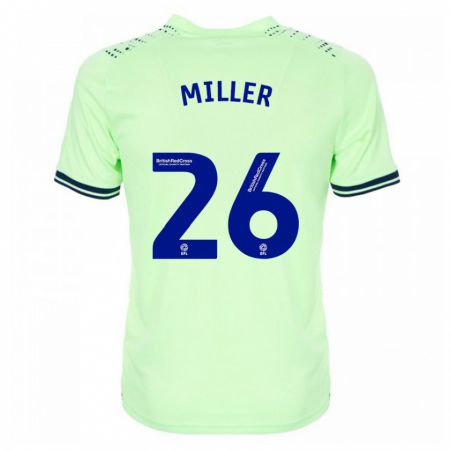 Kandiny Herren Nna Miller #26 Marine Auswärtstrikot Trikot 2023/24 T-Shirt