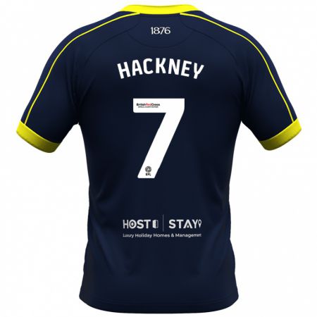 Kandiny Herren Hayden Hackney #7 Marine Auswärtstrikot Trikot 2023/24 T-Shirt