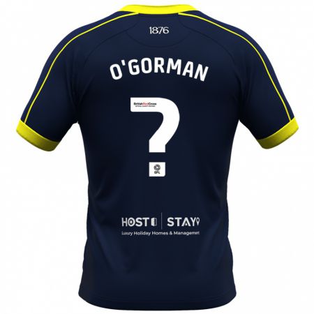 Kandiny Herren Fin O'gorman #0 Marine Auswärtstrikot Trikot 2023/24 T-Shirt