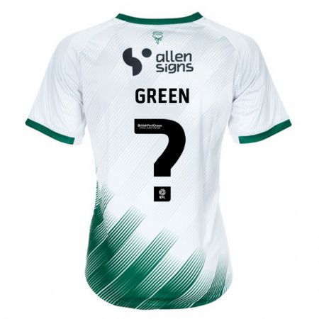 Kandiny Herren Maddi Green #0 Weiß Auswärtstrikot Trikot 2023/24 T-Shirt