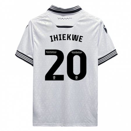 Kandiny Herren Michael Ihiekwe #20 Weiß Auswärtstrikot Trikot 2023/24 T-Shirt
