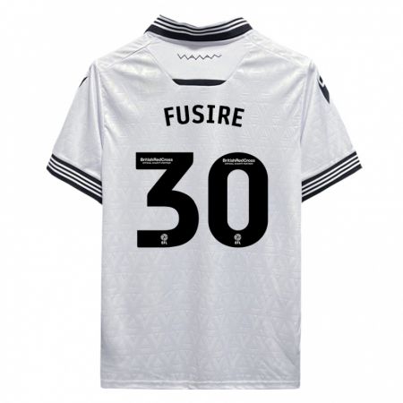 Kandiny Herren Sean Fusire #30 Weiß Auswärtstrikot Trikot 2023/24 T-Shirt