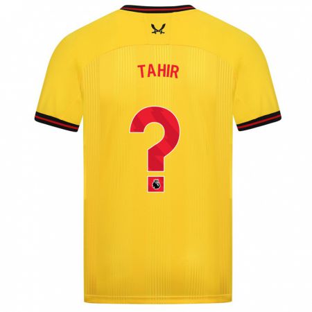Kandiny Herren Zain Tahir #0 Gelb Auswärtstrikot Trikot 2023/24 T-Shirt
