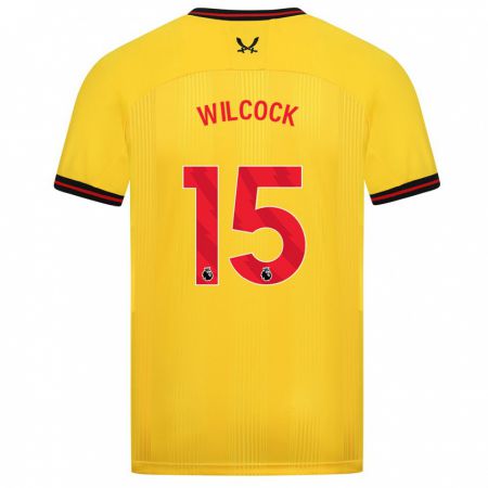 Kandiny Herren Tamara Wilcock #15 Gelb Auswärtstrikot Trikot 2023/24 T-Shirt