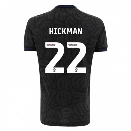 Kandiny Herren Taylor Gardner-Hickman #22 Schwarz Auswärtstrikot Trikot 2023/24 T-Shirt